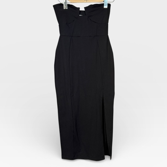 Susana Monaco Black Strapless Dress - Picture 2 of 6